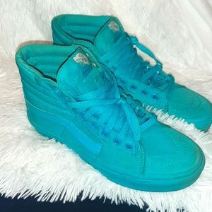 Vans Off The Wall Neon Blue